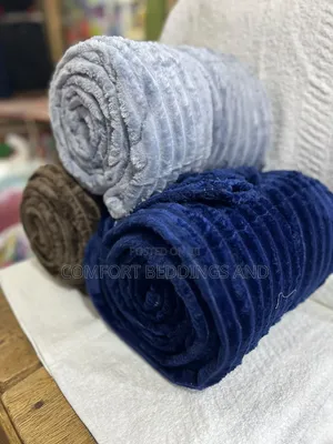 Smooth Throw Blanket - Light Gray