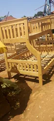 Wooden Bending Bed Frame - 1