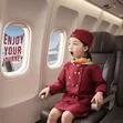 Air Hostess Dress Up Costume for Kids - 3