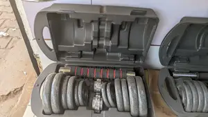 20kg Adjustable Cast Iron Dumbbell Set