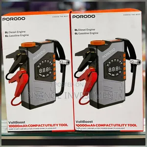 Porodo VoltBoost 10000mAh Car Jump Starter & Power Bank
