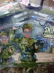 Sniper Camouflage Children Dress-Up Role Play Set - 4