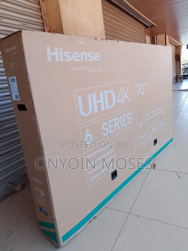 70" UHD Hisense Smart TV with Inbuilt Decoder - 1