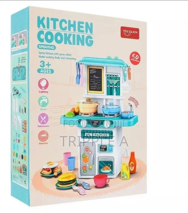 50-Piece Fun Kitchen Playset - 1