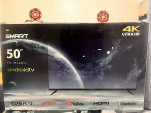 50-Inch Frameless Android Smart TV