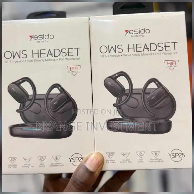 Yesido YSP25 Open Wearable Stereo (OWS) Headset - 1