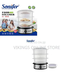 Sonifer Electric Food Steamer, 3 Tiers