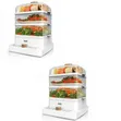 RAF 3-Tier 12L Electric Food Steamer Pot - 2