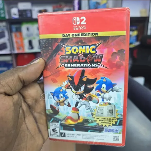 Sonic X Shadow Generations Nintendo Switch Game Cartridge - 1
