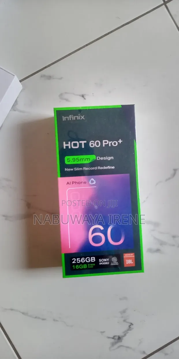 New Infinix Hot 60 Pro+ 256GB Gray - 1