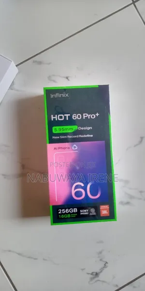 New Infinix Hot 60 Pro+ 256GB Gray
