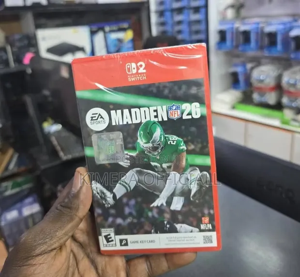 Madden NFL Game Card Switch 2 Original Cartridge - 1