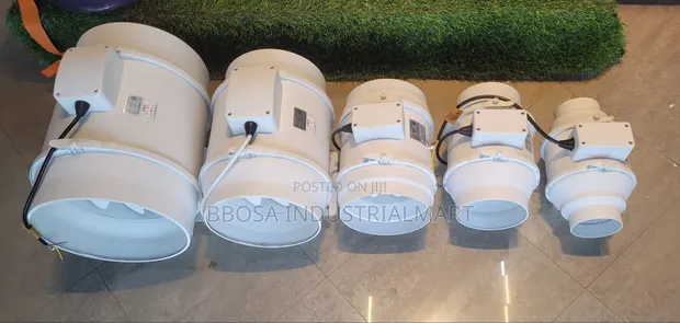 Inline PVC Ventilation Extractor Fans - 1
