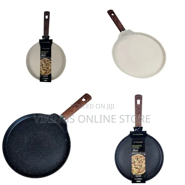 24cm Crepe Maker with Marble Non-Stick Coating - 1