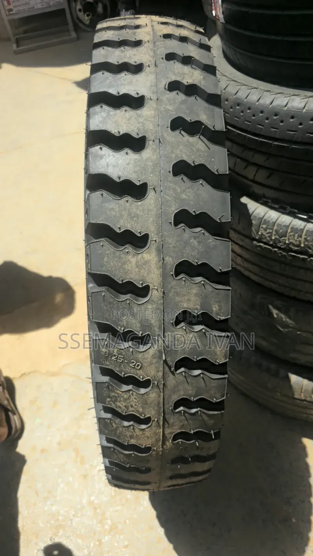 8.25-20 Nylon Mudgrip Tyres - 1