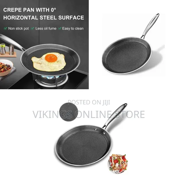30cm Honeycomb Crepe Pan Nonstick Breakfast Pancake Pan - 1