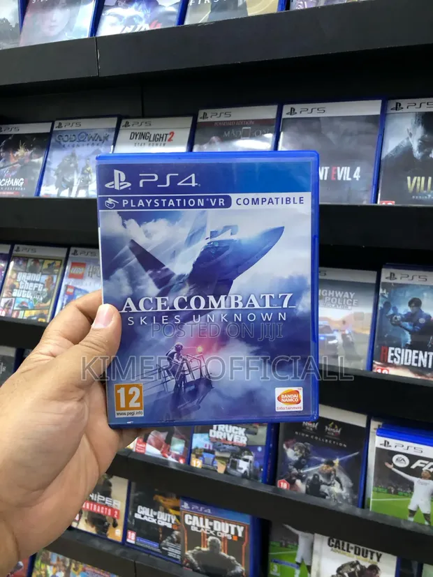 Ace Combat 7: Skies Unknown PS4 Game Disc - 1