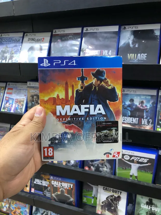 Mafia Definitive Edition PlayStation 4 Game Disc - 1