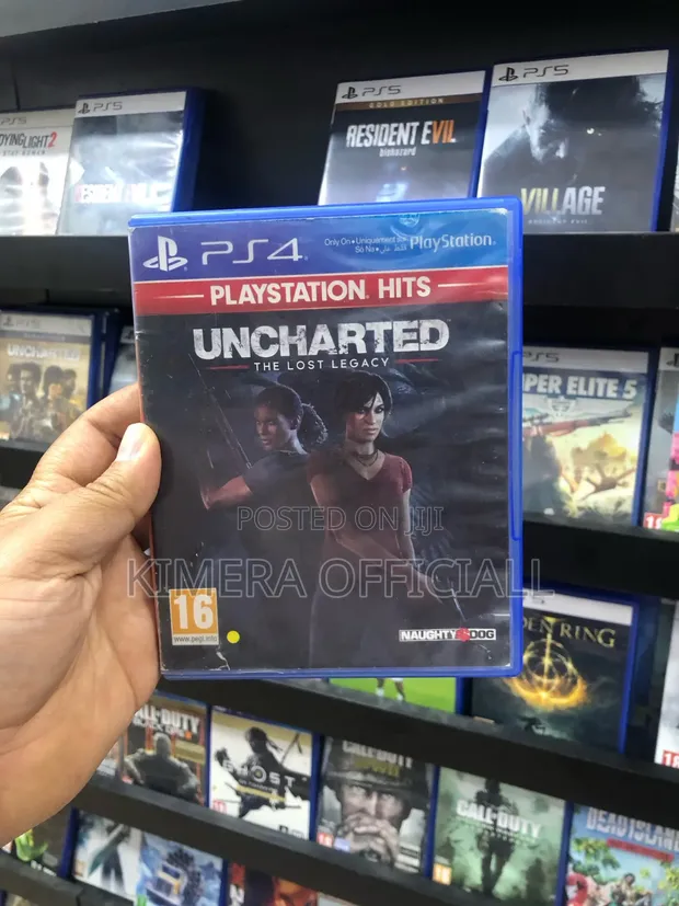 Uncharted: The Lost Legacy PS4 Game Disc - 1