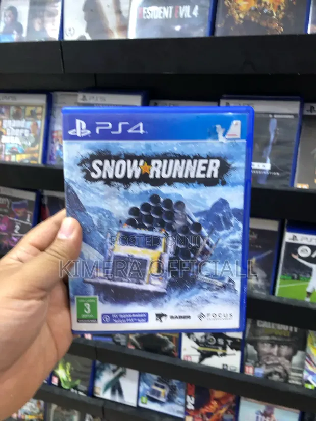 SnowRunner PS4 Original Game Disc - 1
