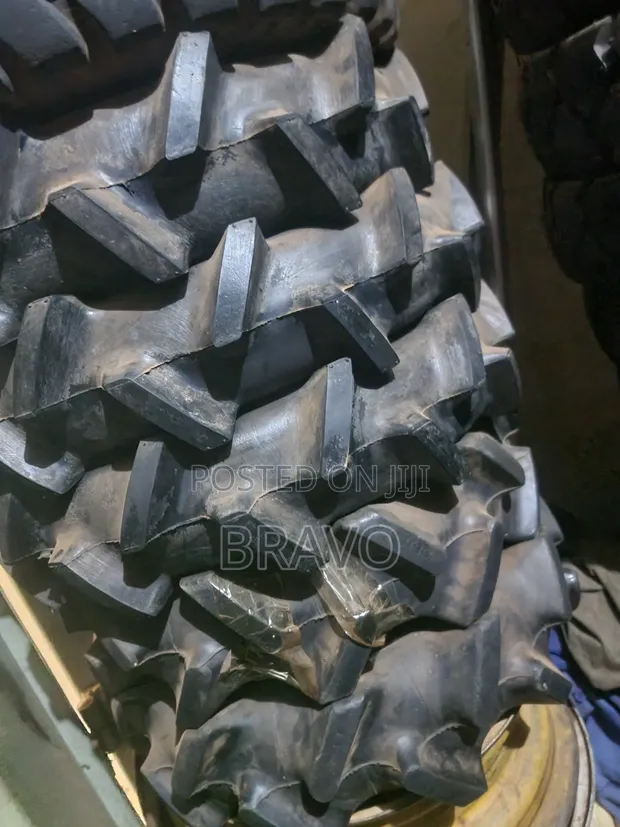 Size 12 Mud Grip Tyres for Small Machines - 1