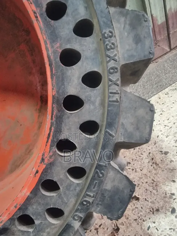33x6x11 Heavy Solid Tires - Brand New - 1