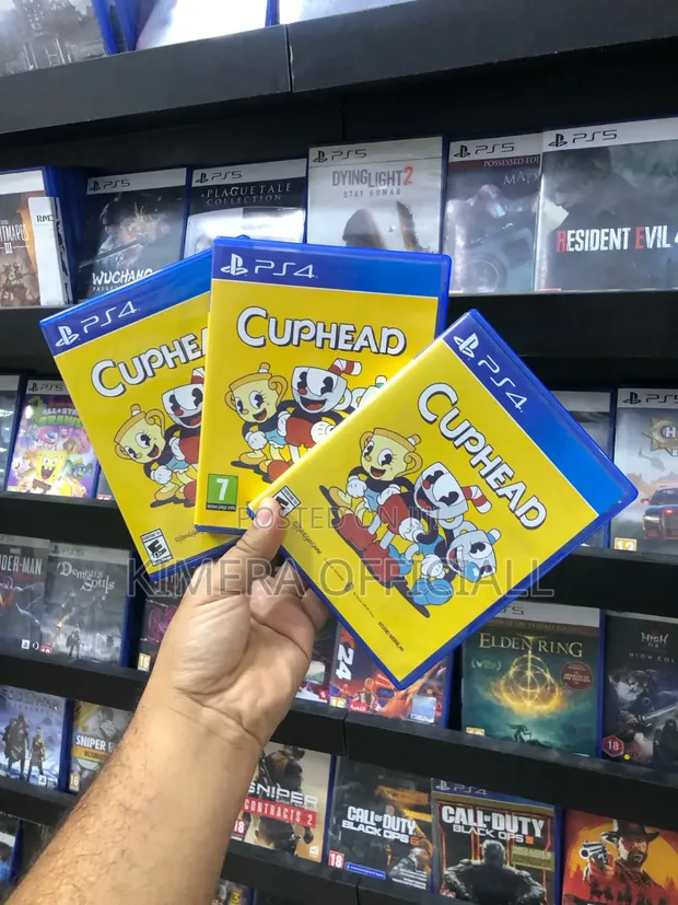 Cuphead PS4 Original Game Disc - 1