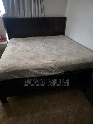 King Size Bed Frame - Wood-Mode