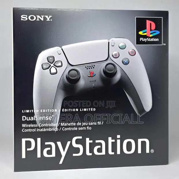 PlayStation 5 DualSense Controller Sterling Silver - Brand New - 1