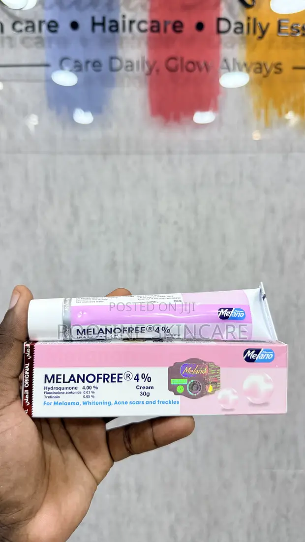 Melano Free 4% HQ Cream 40g for Hyperpigmentation - 1