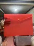 Red Foolscap Button Document Folder - A4 - 1