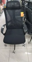 High-Back Black Ergonomic Mesh Office Chair - 1