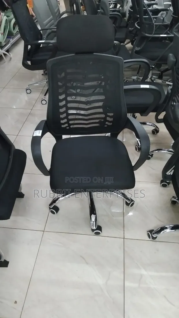 Brand New Movable Office Mesh Chair - 1