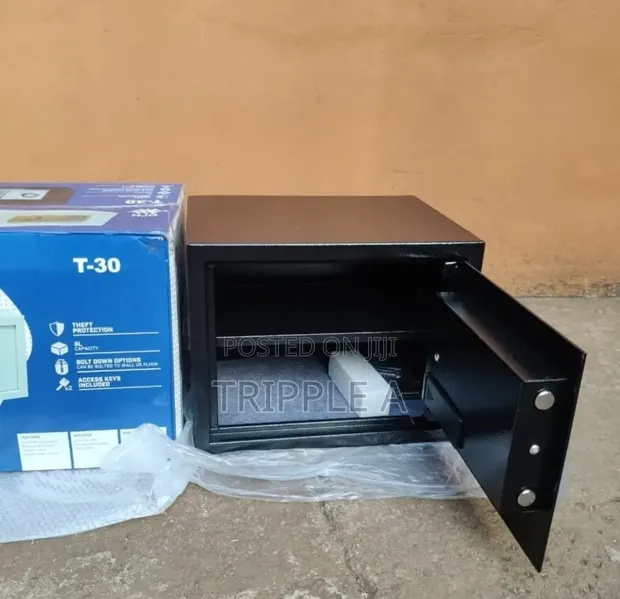T-30 Steel Security Safe Box - 1