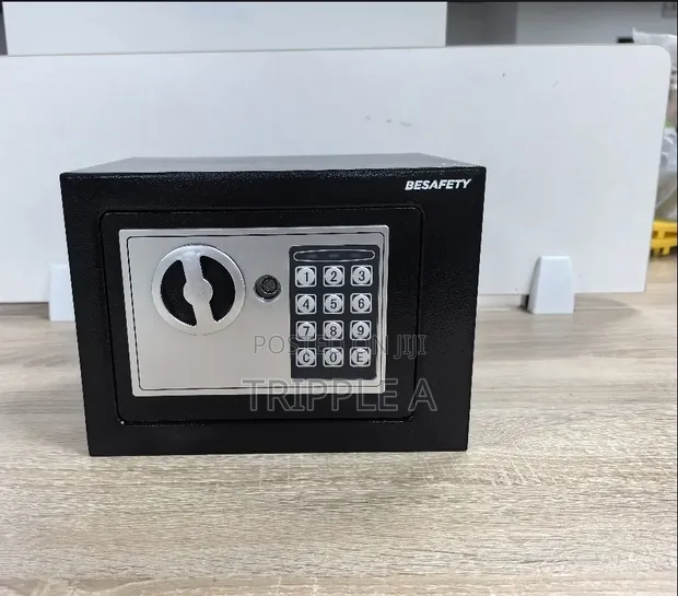 Black Digital Safe Box - 1