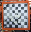 Draft Board Game (Glass Protected) - 12x12 Inches - 1