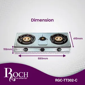 Roch 3-Burner Gas Stove