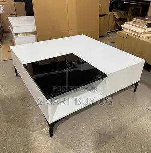 Brand New Square Center Table - Glossy White