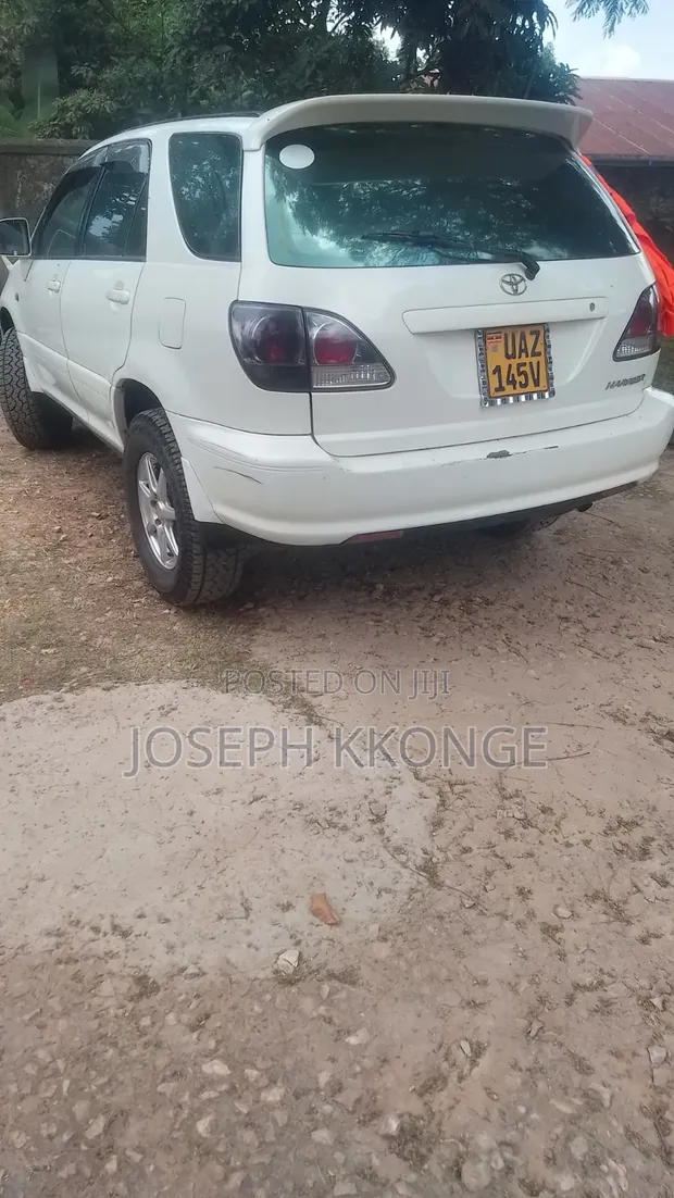 Toyota Harrier 2003 White - 1