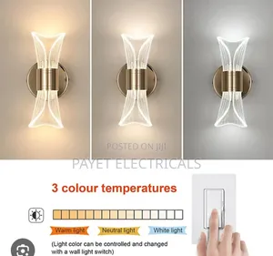 Modern 3-Color LED Wall Light