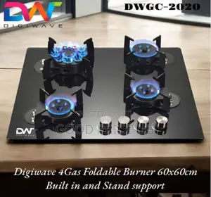 Digiwave 4-Gas Foldable Burner (Model DWGC-2020G)
