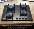 Digiwave 4-Gas Foldable Burner (Model DWGC-2020G) - 2