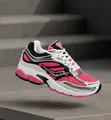 Original Unisex Pink/Silver Saucony ProGrid Omni 9 Sneakers - 2
