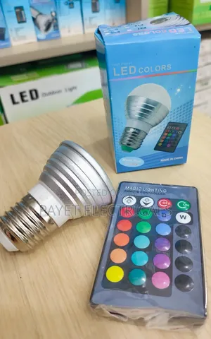 RGB LED Colour Bulb (5-12W)
