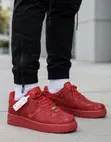 Original Red Nike Air Force 1 Low x Kobe Bryant Snakeskin Sneakers - 2