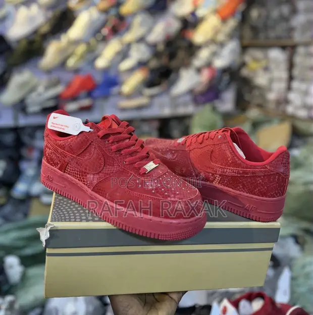 Nike Air Force 1 Low Kobe "Forever Red" Sneakers - 1