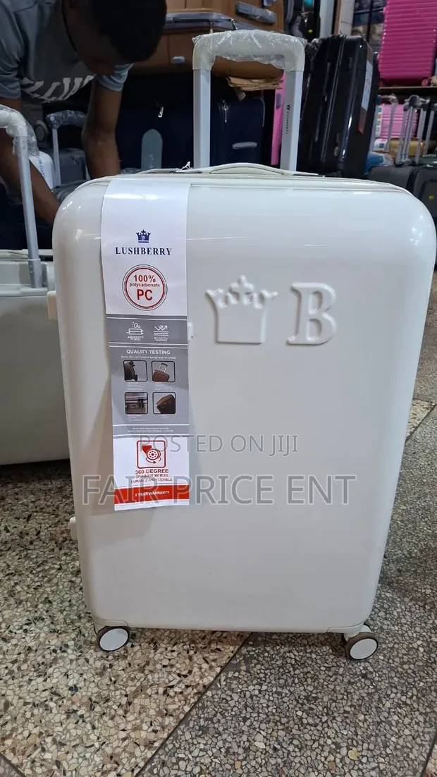Executive Noble Suitcase - Large, White - 1