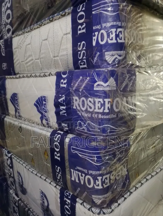 Rosefoam Mattress High Density - Gray - 1
