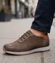 Men's Timberland Smart-Casual Leather Brogue Sneakers - 2