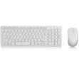 Wireless Keyboard and Mouse Set - White Slim - 2